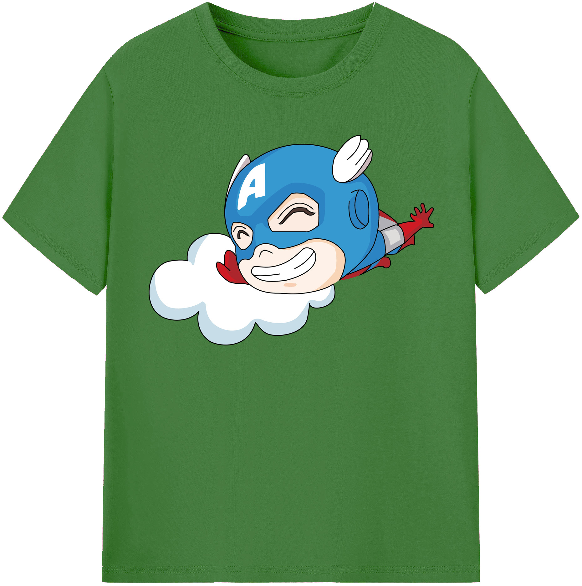 （画像用） アベンジャーズ The Avengers レディースカジュアルプリントTシャツ（綿100％）